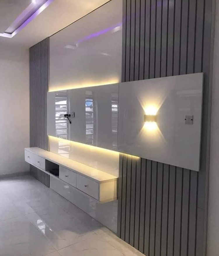 Wall-Console Ash-Gray